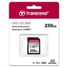 Transcend 256GB SD Card UHS-I U3 A2 Ultra Performance TS256GSDC340S