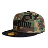 Sproutsy Men's Snapback Hip Hop Unisex Compton Flat Visor Straight