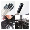 12Pcs Chimney Cleaning Brush Set with Hex Pole, 20 Foot