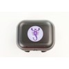 TUPPERWARE Mini Oyster Box Keeper black Zodiac Scorpio The Scorpion