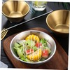 LABRIMP Metal Mixing Bowl Salad Dessert Bowl for Smoothie Fruit