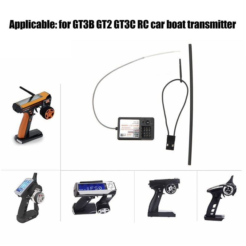 FS GR3E 2.4Ghz 3CH RC Receiver for GT3B GT2 GT3C