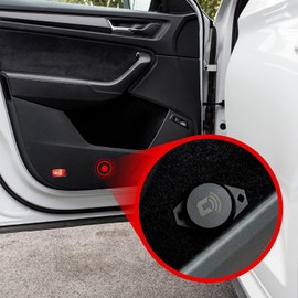 CarLock Bluetooth Vibration Sensor Add-on Accessory - Improved Car Theft Protection and Security for Your CarLock Device - Installs to Car Doors or Valuables for Instant Motion Detection - Waterproof