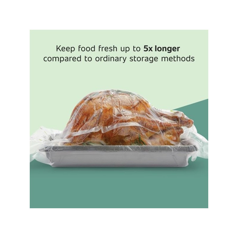 FoodSaver 11" x 16' Expandable Vacuum Seal Rolls (2 Count)