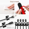 Dracool Magnetic Cable Holder 6 Slots Cable Clips Cable Management