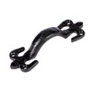 Hammer and Tongs Rustic Fleur De Lis Door Handles -
