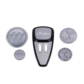 Indian Motorcycle Touring Engine Cover Kit, Star Silver