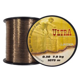 LAZER LINE ULTRA Carp Monofil Angelschnur 1075m DIA 0,30mm Test 7,9kg Karpfenangeln Schnur - Karpfen Angeln - Grundangeln - Monofilament Angelsehne - Nylonfaden Vorfach – Vorfachschnur - Method Feeder
