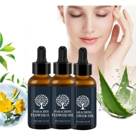 3Pcs Paracress Facial Oil, Anti-Wrinkle Serum, Paracress Oil, Paracress Facial Serum Organic, Paracress Facial Serum, Paracress Extract Face Oil, Facial Moisturizer Serum for Women