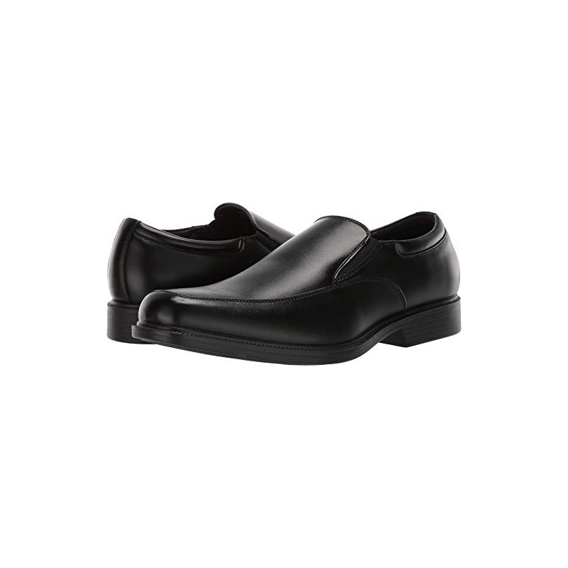 Van Heusen Men's Officer Loafer Shoes, Black, 10.5 M