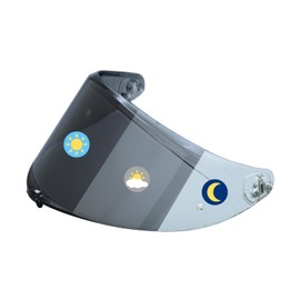 Logto Photochromic Visor Compatible With K6,K6S Helmet Transition Face Shield (K6,K6S Clear To Smoke)