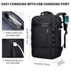 WITZMAN Travel Backpack for Men Fits 16 inch Luggage Bag