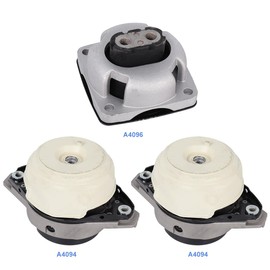3Pcs Engine Motor Mount Compatible with GLE400 16-17 & GLE43 AMG 17-19
