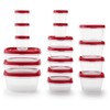 Rubbermaid 2066488 Easy Find Lids 17 Piece Storage Containers BPA