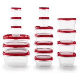 Rubbermaid 2066488 Easy Find Lids 17 Piece Storage Containers BPA Free