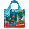 LOQI Urban New York Reusable Shopping Bag, Multicolored