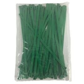 EzySup Reusable Zip Ties Heavy Duty for Outdoor Use,300mm x 7.6mm,60 Pieces,Green