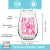 In My Mom Era Wine Glass Gifts for Mother, Promoted