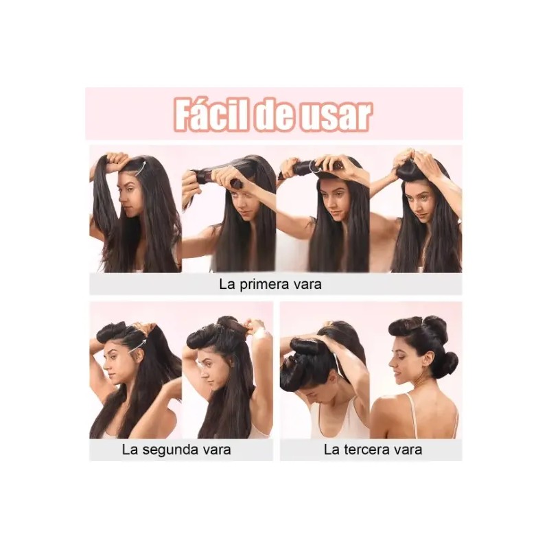4pzs Rizador De Cabello Heatless Curls,rulos Para Cabello