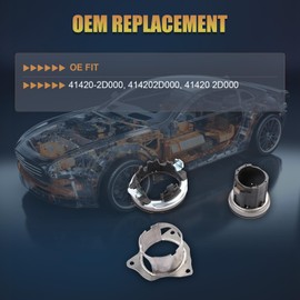 Bulubiu Bearing Set Double Clutch 41420-2D000 Fit for Kona 18-21 Elantra 17-20 Veloster 15-20 Sonata 15-19 Tucson 16-18 Kia aftermarket Part Replace 414202D000