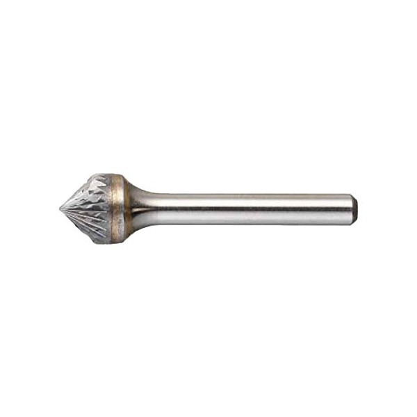 TRUSCO Carbide Bar, Conical Type, 90° Φ0.5 inch (12.7 mm)
