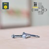 Rapid Cavity Dowel Metal with M4 Screw for Plasterboard 16-26