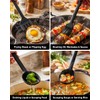 Silicone Kitchen Utensils Set, Heat Resistant Cooking Utensil with Spoon,