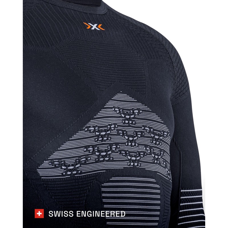 X-Bionic Energizer 4.0 Round Neck Long Sleeves Strato Base Camicia