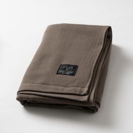 Imabari Towel, Sunhawkin Cotton, Single-Sided Gauze, Bath Towel, 1 Sheet, 23.6 x 47.2 inches (60 x 120 cm), Taged, Yawn, Luxury, Made in Japan, Solid, Imabari, Yoga, Gym, Bath, Spa (Brown, Bath Towel)