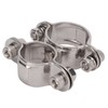 Swivel Clamp 360° Marine Grade Stainless Steel 316 Yacht Fishing