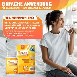 SlimEXin® Morning Burn Extreme Metabolism, Fast & Finally, Capsules with High-Quality Natural Ingredients for Women and Men