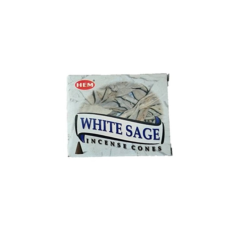 HEM Incense White Sage Cone Box of 1