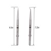 Tweezers, Precision Tweezers Set, Anti-Static Stainless Steel Curved of Tweezers,