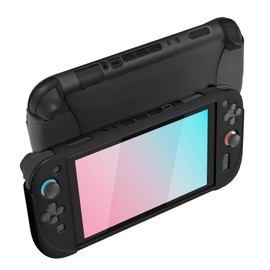 Newzerol Switch 2用 保護カバー シリコンケース【2025新型】ニンテンドースイッチ2カバー 一体式 柔らかいカバー シリコン素材 超軽量 耐衝撃 取り外し簡単 傷つけ防止 全面保護 防塵防水 快適な手触り ブラック