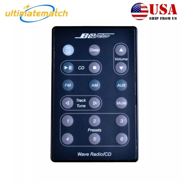UM Genuine for Bose Wave Radio/CD Remote Control 193334-B10 -193334-B02