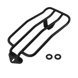 NOVSKI Motorcycle Rear Carrier Luggage Rack,Vintage Rear Fender Rack Bracket for Ho-nda CM300 CM500 Seat Rear Top Case Luggage Frame Extension Shelf