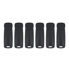 6Pcs Walkie Talkie Belt Clip Portable Sturdy Easy Installation Radio Replacement Belt Clip for EVX‑261 EVX‑530 EVX‑531 EVX‑C31
