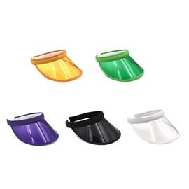 Yogmeil Sun Hat Clear Visors Clear Colored Plastic SunVisor Uv Protections Women Visors Hat Women Sun Hat Sun Visor Visors