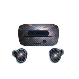 MightySkins Carbon Fiber Skin for Skullcandy Sesh True Wireless Earbuds - Centaurus | Protective, Durable Textured Carbon Fiber Finish | Easy to Apply, Remove, and Change Styles | Made in The USA