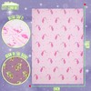 CityComfort Unicorn Blanket for Girls Glow in the Dark Blankets