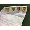 [Fukusuke] White Tabi 3462-008 Special Broad 4-Clasp Bleached Lining 8.7