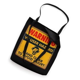 Virtual Reality User Hazard Funny VR Tech 3D Glasses Gaming Tote Bag
