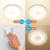 ledscom.de GX53 Lamp Socket Inel Round 90 mm Diameter Including