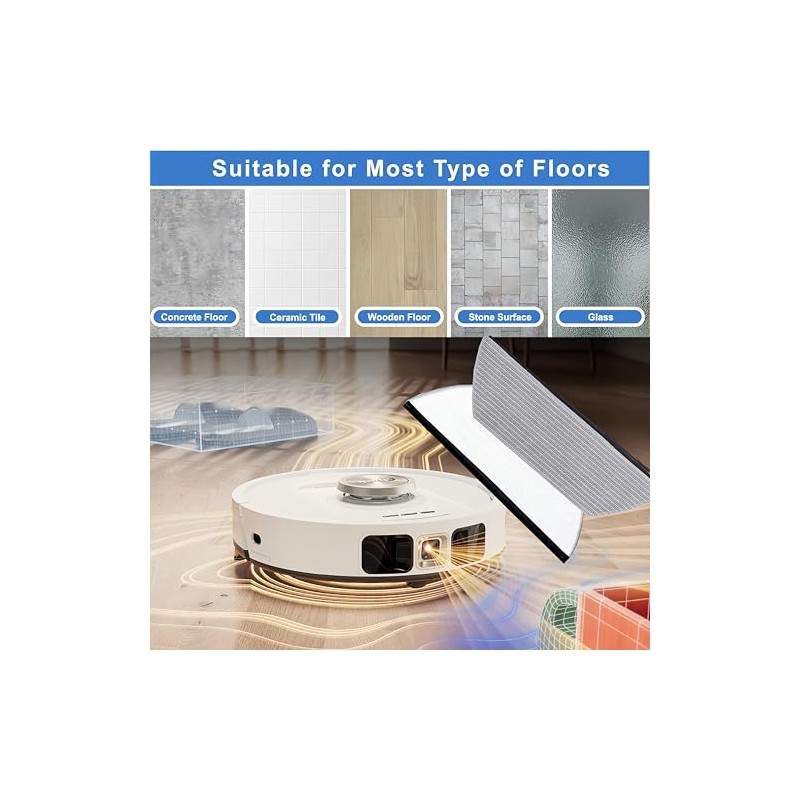 Replacement Mop Pads Compatible with Shark AV2800ZE RV2820YE RV2820ZE AV2820S