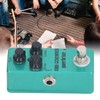Overdrive Effect Pedal with Drive Level Tone Control Knobs Aluminum