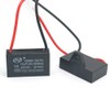 DollaTek 2pcs CBB61 1uF 450V AC 50/60Hz Air Conditioning Fan