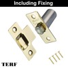 TERF® Adjustable Roller Catch Polished Brass Roller Ball Door Latch