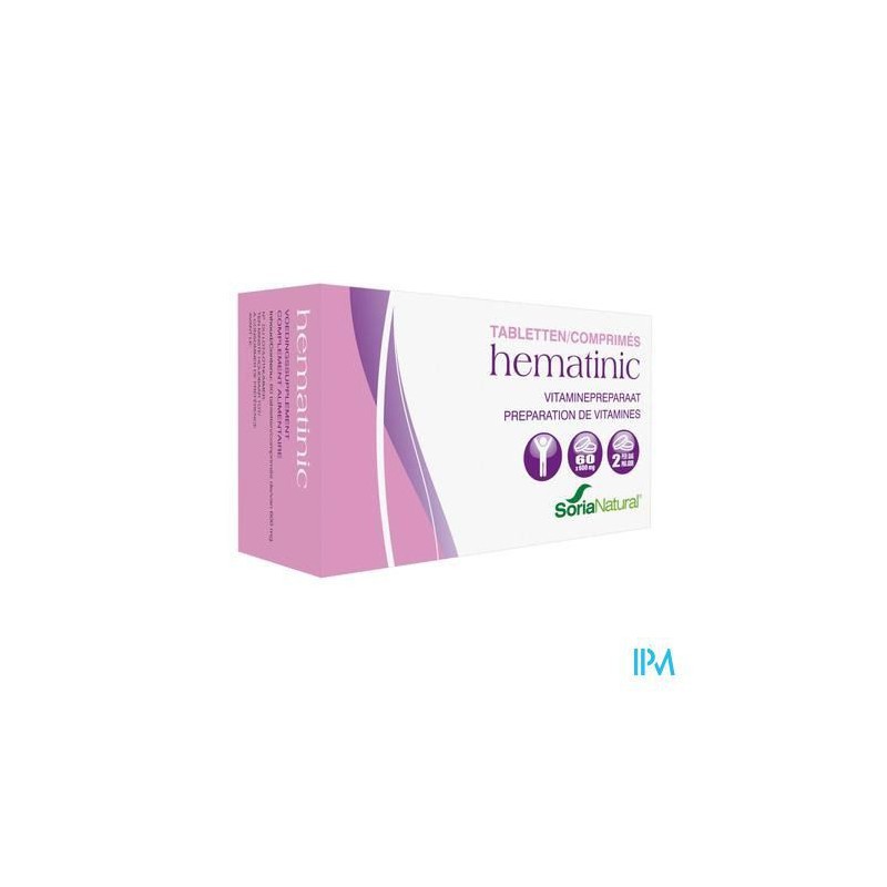Soria Hematinic 60 compr.