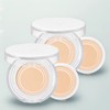 Luna Moisture Glow Pact Clear Original 12.5g Refill, No. 21 Vanilla, 2 Pieces / 루나 수분광 팩트 클리어 본품 12.5g 리필, 21호 바닐라, 2개