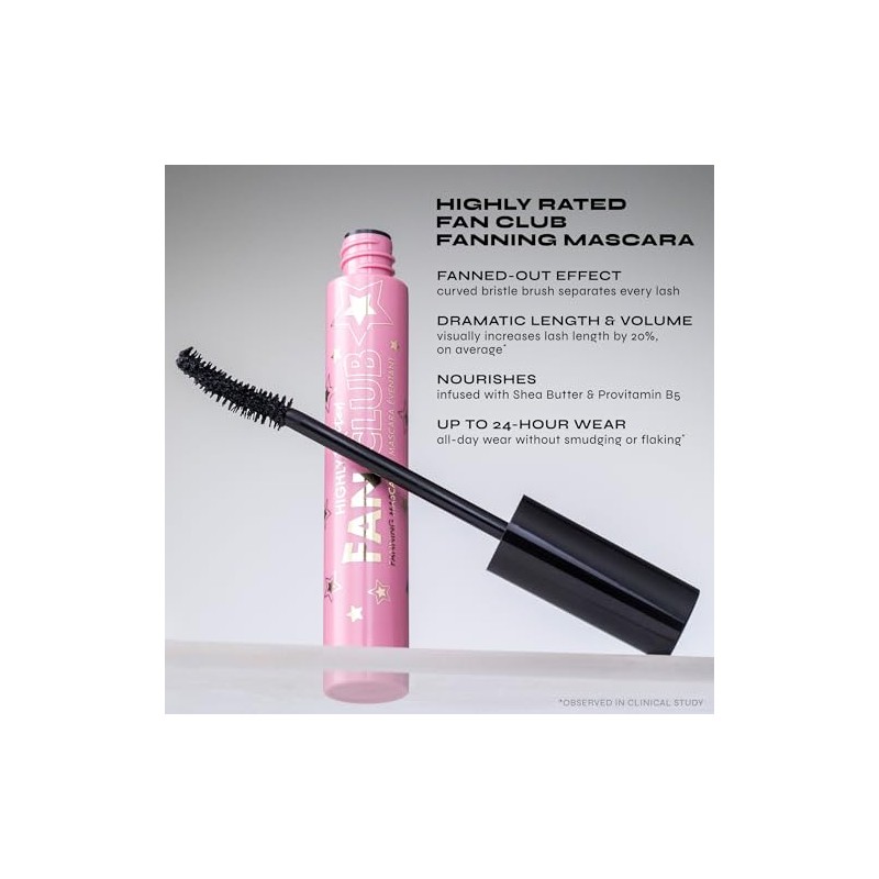 Milani Mascara Para Pestañas Highly Rated Fan Club Fanning Mascara